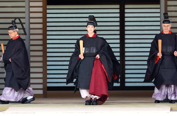 Prințul Hisahito învață tainele cârmuirii țării, supunându-se tradițiilor străvechi. Profimedia