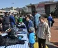 Jandarmii argeşeni au făcut astăzi spectacol în Piaţa „Vasile Milea”