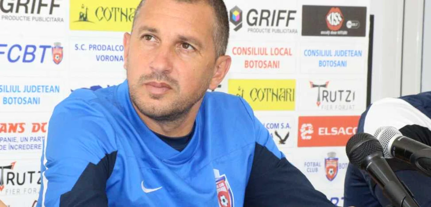 Costel Enache e antrenorul lui FC Botoşani