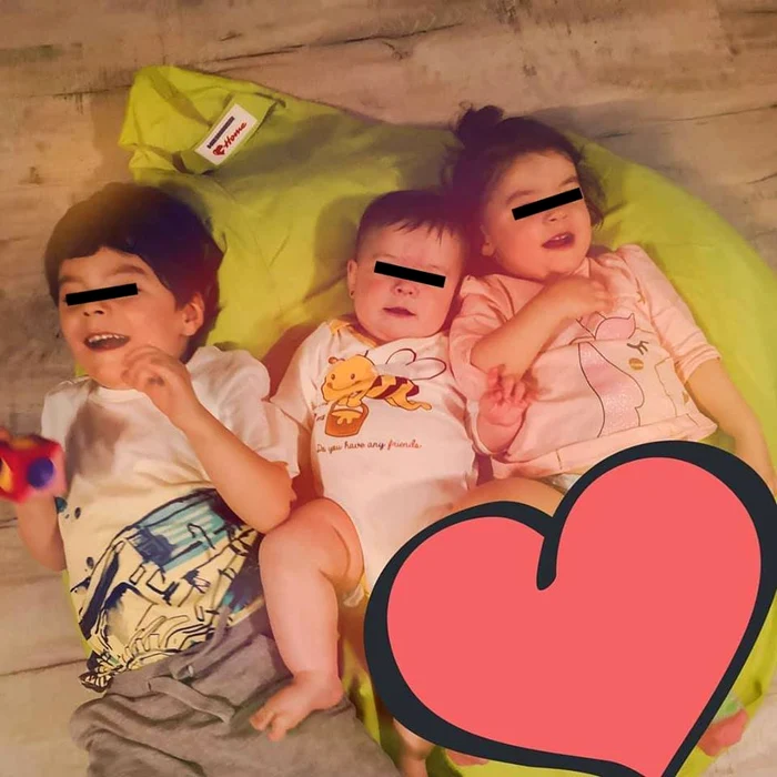 Lavinia Petrea este mama a trei copii