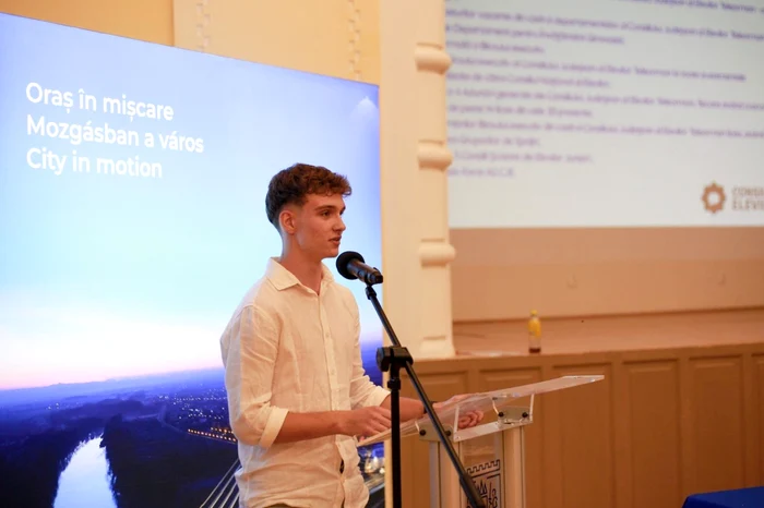 Bogdan Gogan, vicepreședintele Consiliului Național al Elevilor