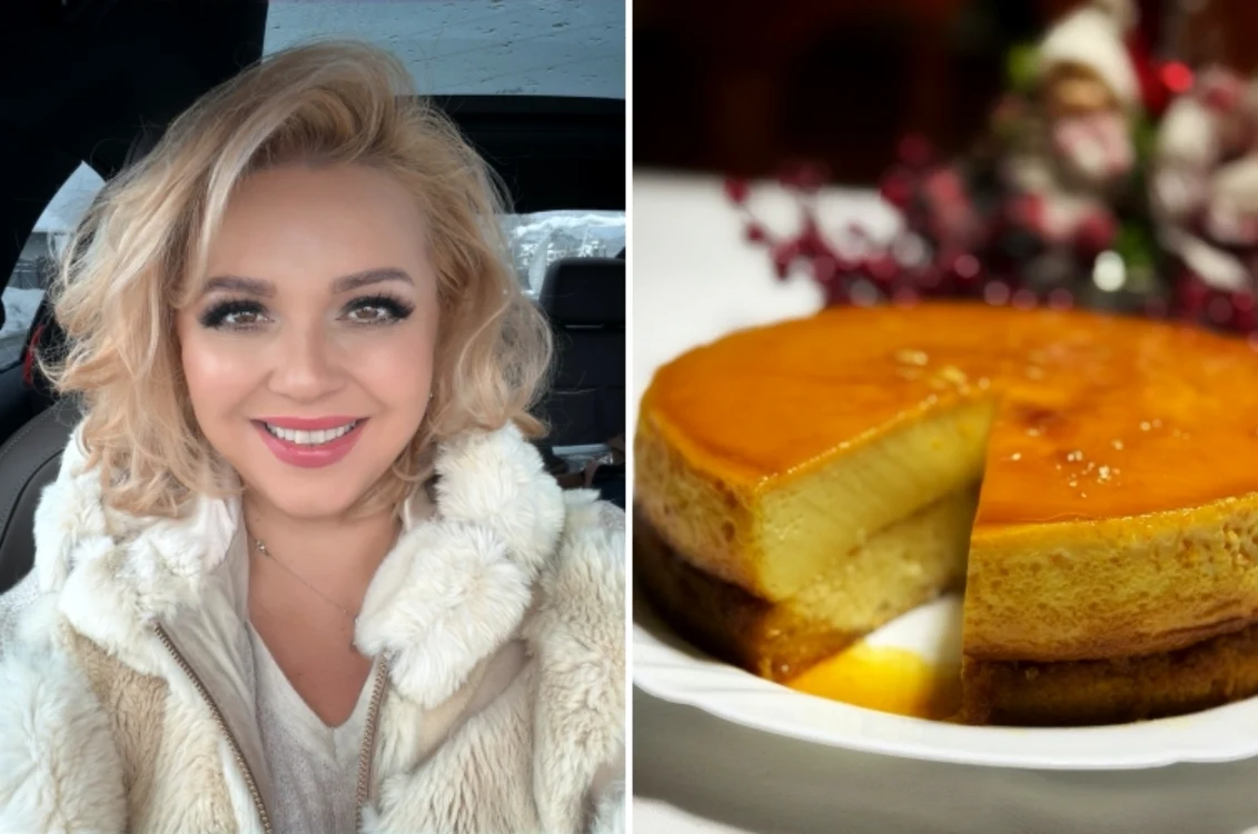 Rețeta tortului de zahăr ars cu pandișpan a Corneliei Rednic / Foto: Facebook