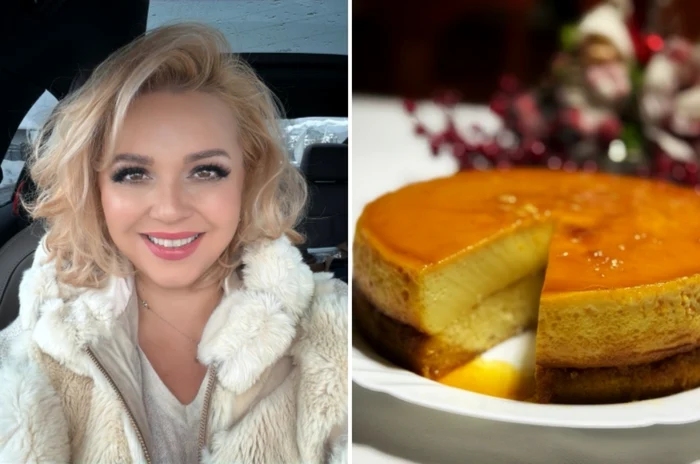 Rețeta tortului de zahăr ars cu pandișpan a Corneliei Rednic / Foto: Facebook