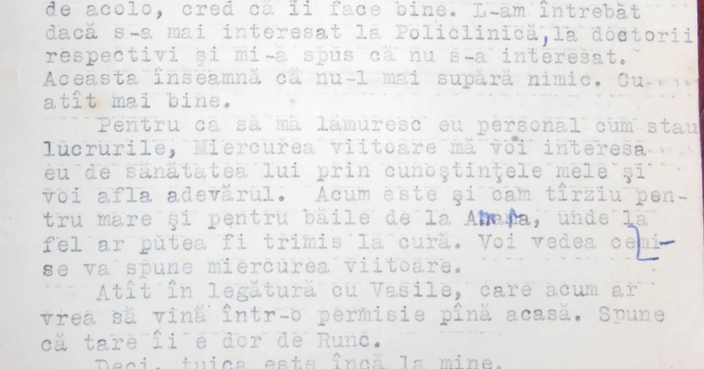 scrisoare elie bufnea