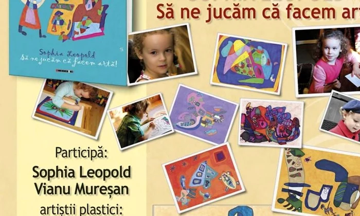 Lansarea albumului "Sophia Leopold, să ne jucăm că facem artă" jpeg