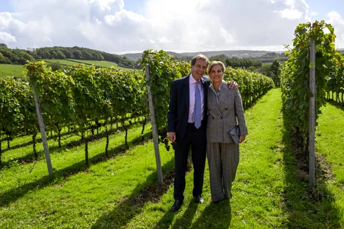 Sophie Ducesa de Edinburgh la crama Domaine Evremond, Profimedia