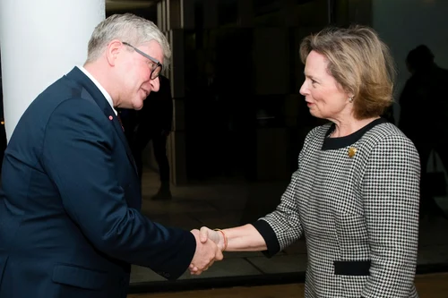 Principesa Sofia la Ambasada Poloniei de Ziua Națională a Poloniei. FOTO: Daniel Angelescu, Casa Majestății Sale