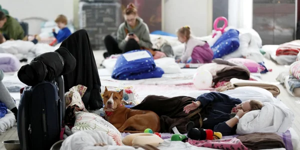 Refugiati ucraineni FOTO EPA-EFE