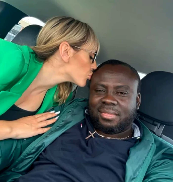 Dana Roba alături de iubitul american / foto: social media