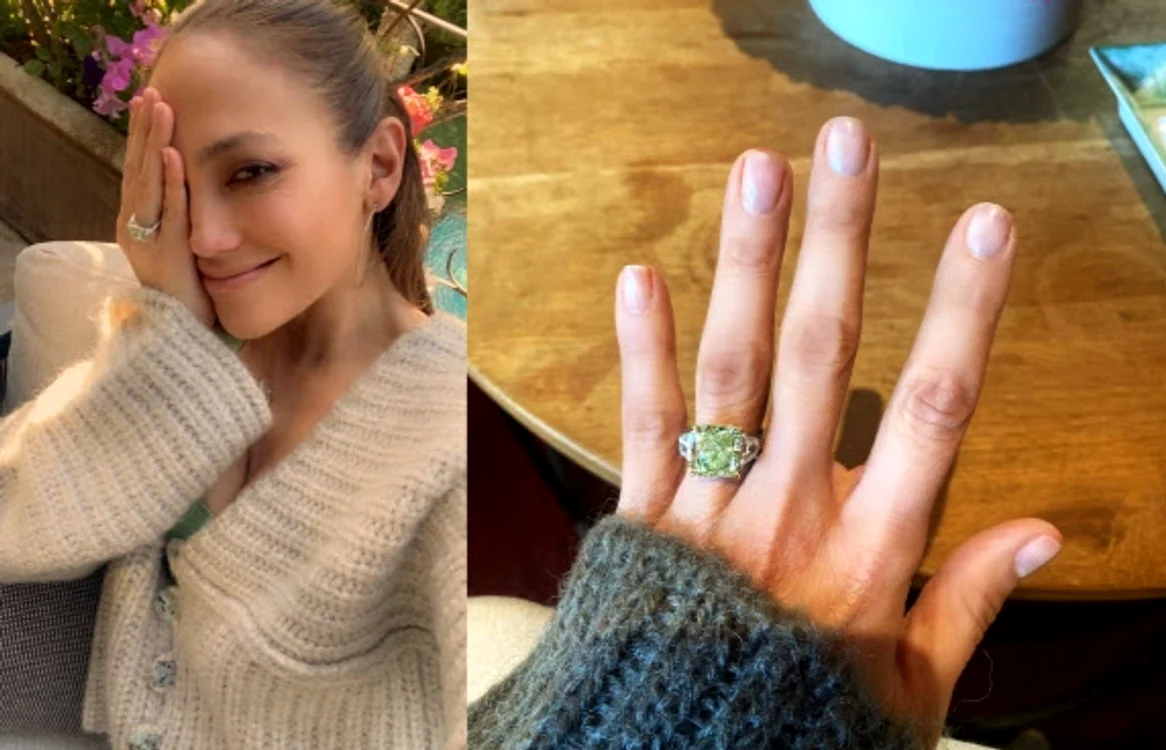 Diamantul superb cu care J.Lo a fost cerută în căsătorie
