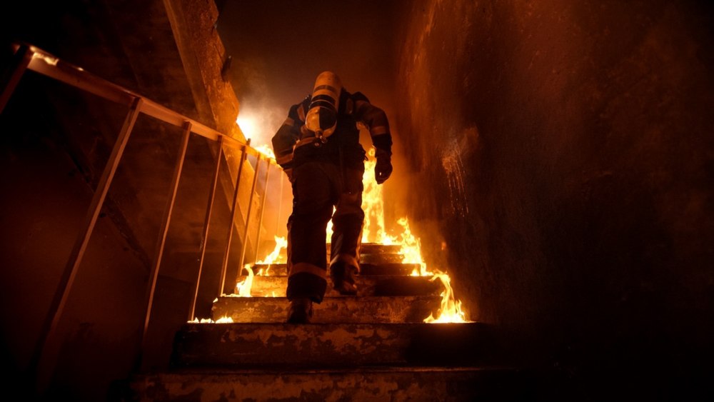 Incendiu la Judecătoria Cornetu din județul Ilfov. Incendiul a fost lichidat