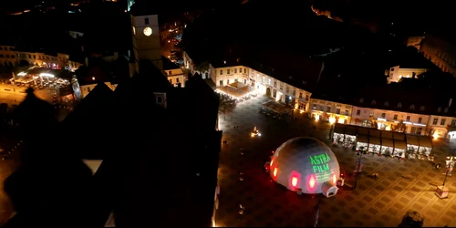Festivalul Internațional de Film Documentar ASTRA din Piața Sfatului Sibiu Foto Captură video