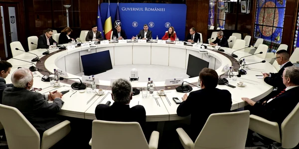 Ciolacu, întâlnire cu sindicatele din învățământ FOTO: GOV
