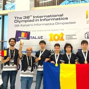 Elevii români au obținut anul acesta o medalie de aur, una de argint și două de bronz la Olimpiada de Informatică foto Ministerul Educației png