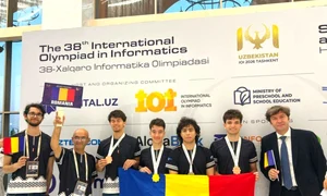 Elevii români au obținut anul acesta o medalie de aur, una de argint și două de bronz la Olimpiada de Informatică foto Ministerul Educației png