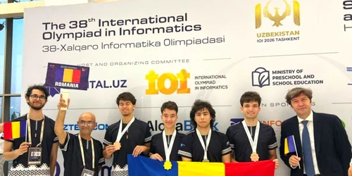 Elevii români au obținut anul acesta o medalie de aur, una de argint și două de bronz la Olimpiada de Informatică foto Ministerul Educației png