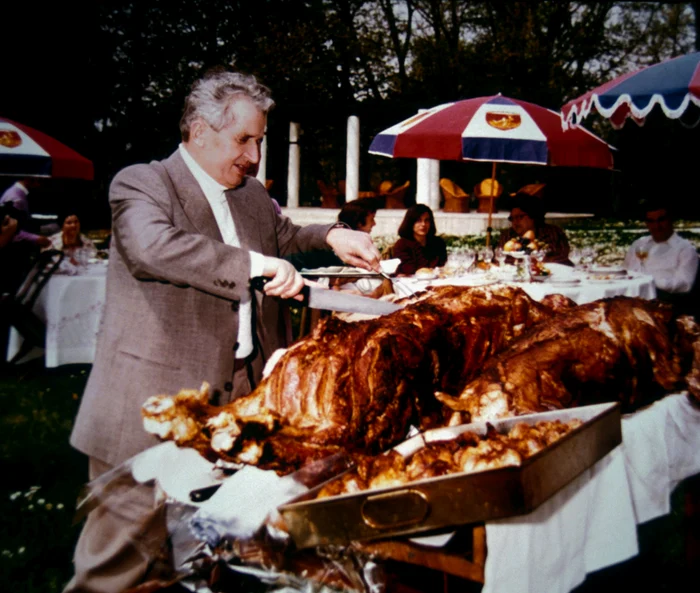 Ceaușescu dădea tonul petrecerilor pentru elita comunistă. foto: Getty Images