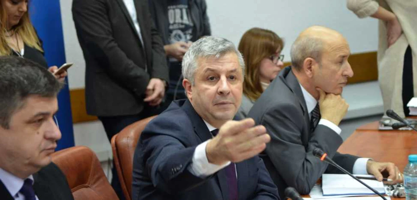 Florin Iordache la dezbatera de la Min Justitiei privind ordonanţele de graţiere FOTO Cristian Delcea