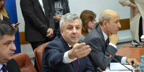 Florin Iordache la dezbatera de la Min Justitiei privind ordonanţele de graţiere FOTO Cristian Delcea