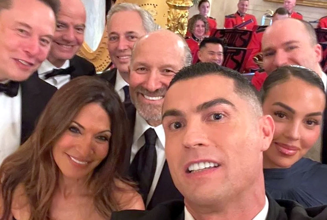 Cristiano Ronaldo a participat la un dineu organizat la Casa Albă.