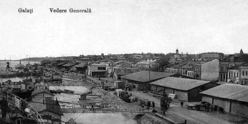 Portul Galaţi la 1901 FOTO Arhiva Muzeului de Istorie Galaţi