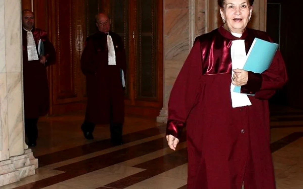 Fosta judecătoare a CCR Aspazia Cojocaru, audiată în dosarul „Erata”