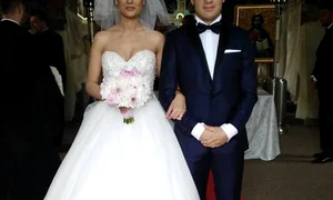 Adi şi Adelina au spus da în faţa lui Dumnezeu la Palatul Ştirbei, din Bucureşti jpeg