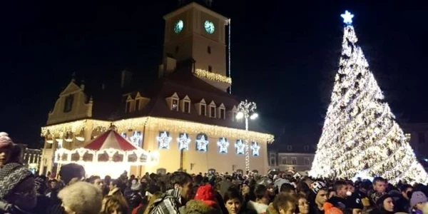 Luminile oraşului se vor aprinde în 6 decembrie. FOTOPrimăria Braşov.