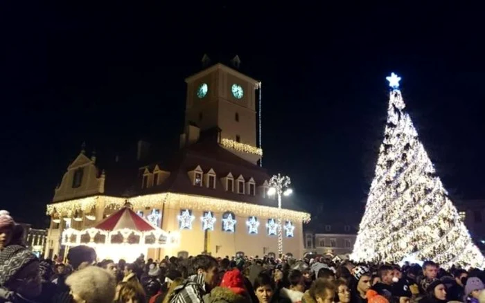 Luminile oraşului se vor aprinde în 6 decembrie. FOTOPrimăria Braşov.