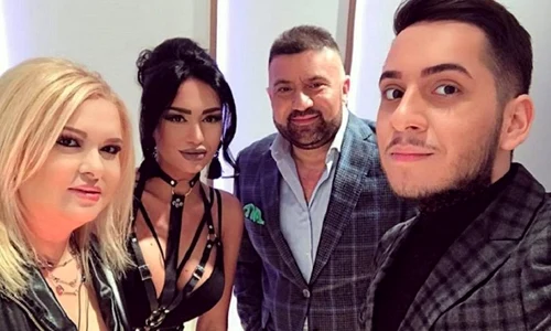 Toată familia Clejanilor s a fotografiat cu actorul american jpeg