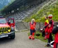 Intervenția este în dinamică pentru salvarea celor 4 alpiniști. FOTO: ISU Prahova