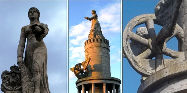 Monumentul eroilor ceferişti din Tecuci FOTO Petronel V