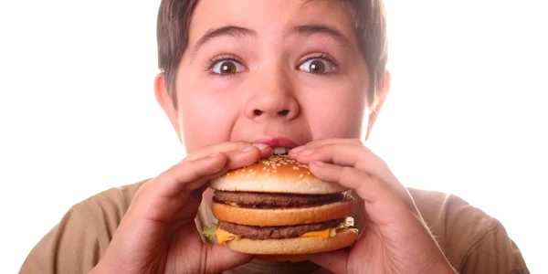 fast food copil obez sedentarism junkfood hamburger Shutterstock