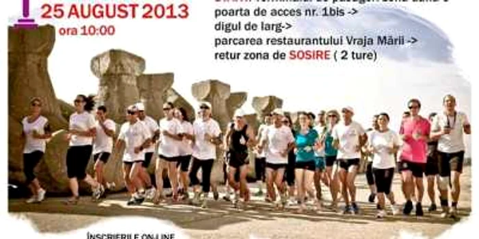 Crosul Sanasport „Sport în Port“ în Portul Constanţa FOTO Facebook Sanasport Constanţa