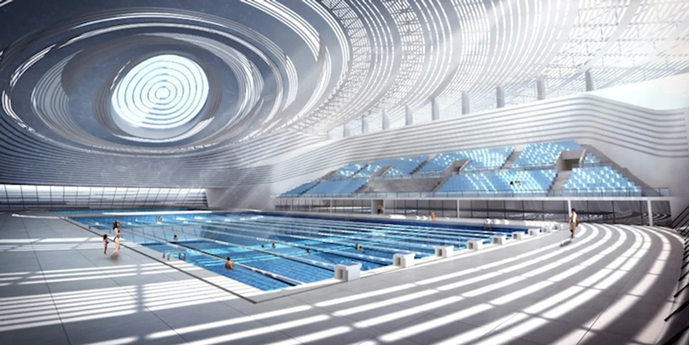 Chinezii construiesc un super-centru sportiv în Jingzhou
