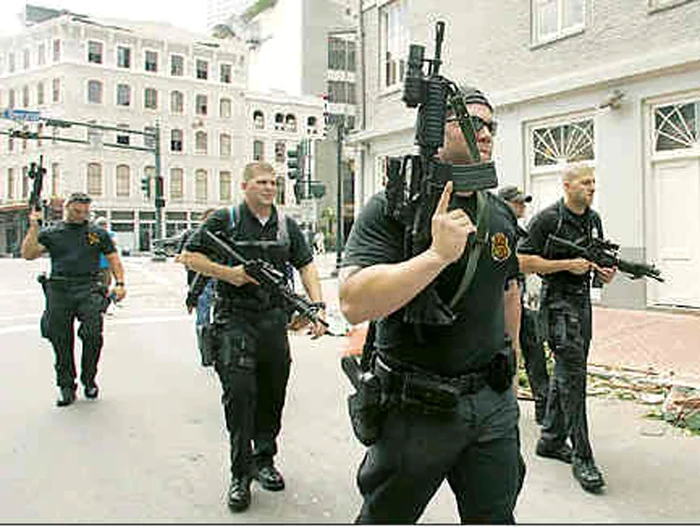 Gărzi ai Blackwater, una dintre cele mai controversate firme de protecţie care au acţionat în Irak