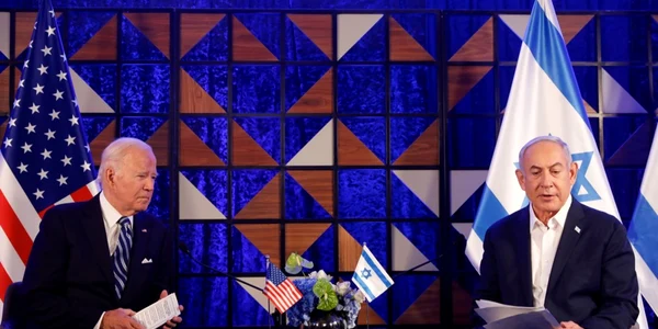 Joe Biden si Benjamin Netanyahu la Tel Aviv FOTO EPA EFE jpg