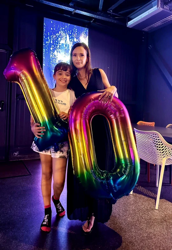 Renata, fiica Liviei Graur, a împlinit 10 ani Sursa: arhivă personală 