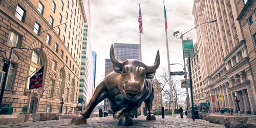 charging bull taurul de pe wall street foto shutterstock