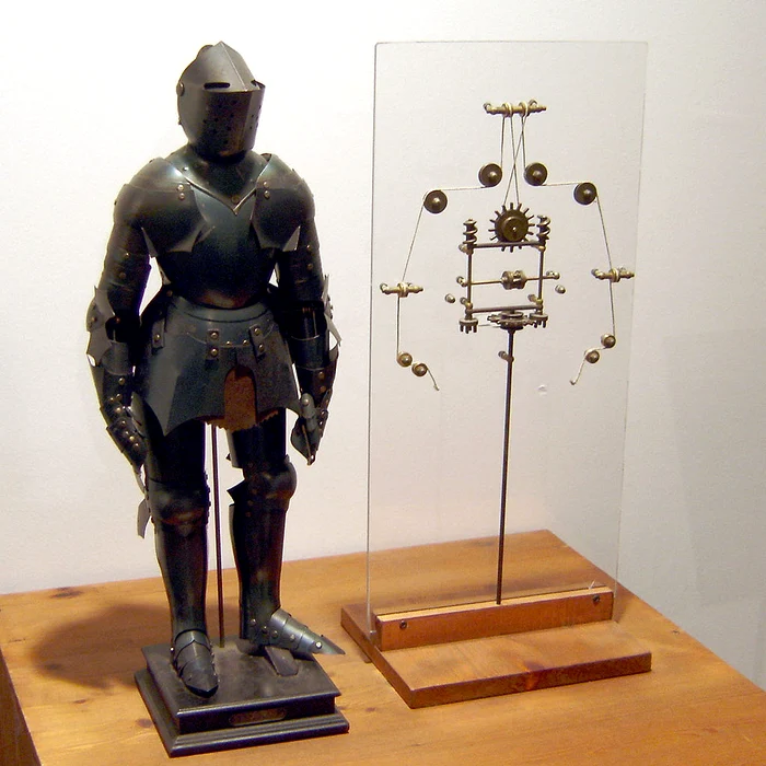 Robotul lui da Vinci FOTO wikipedia