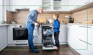 Mașină de spălat vase slim Foto A Modern Kitchen jpg