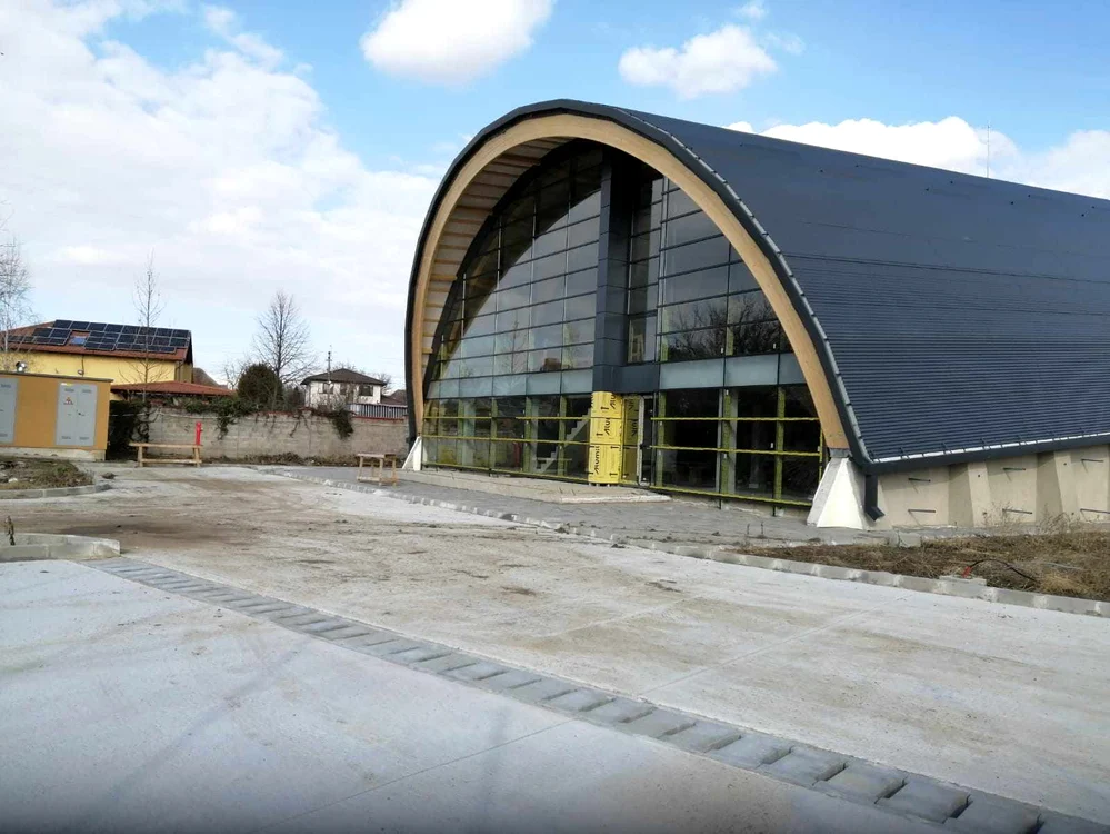 Construcția de la Sânandrei FOTO Primăria Sânandrei