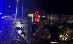 Doi tineri au murit carbonizaţi în maşină Foto Monitorul de Vrancea jpg