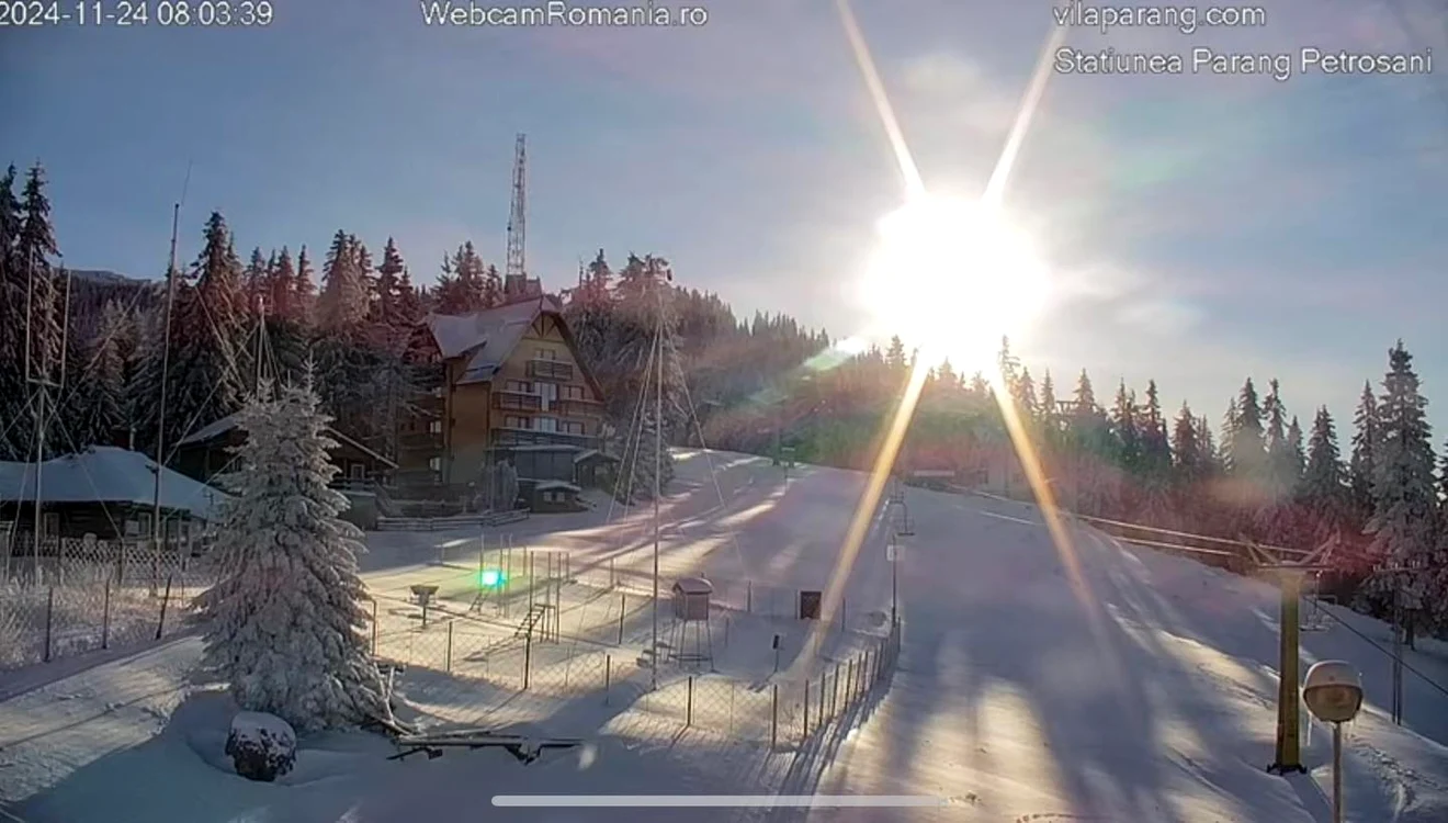 Stațiunea montană Parâng Foto: Facebook 