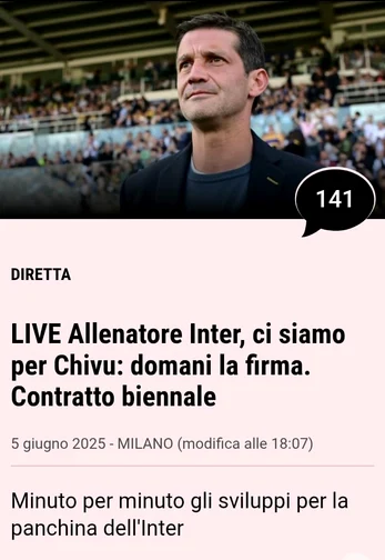 Gazzetta dello Sport a făcut anunțul