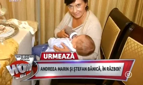 Mama Gabrielei Vrânceanu este nelipsită de lângă nepotul ei (captură: Kanal D) jpeg