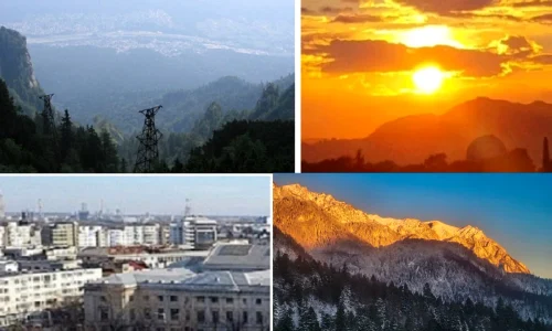 Două anotimpuri în România. FOTO observatoruph.ro