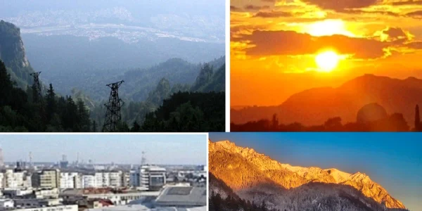 Două anotimpuri în România. FOTO observatoruph.ro