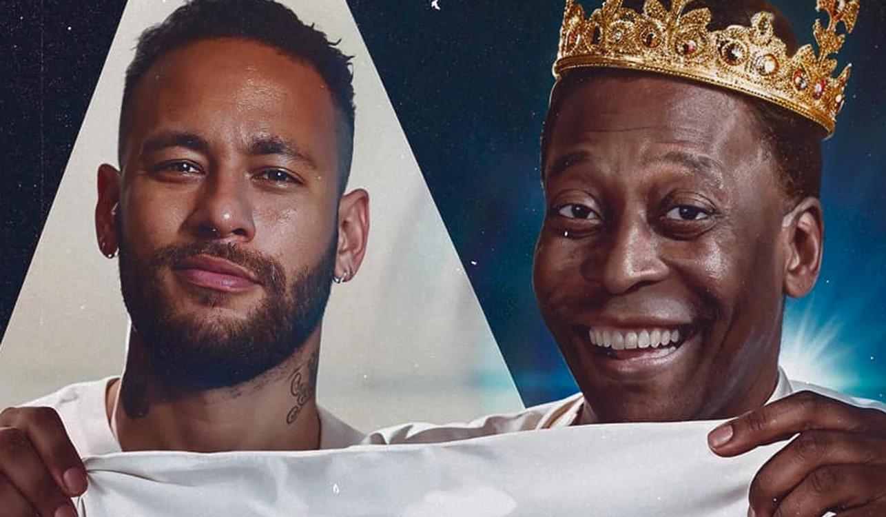 Neymar, pe urmele lui Pelé la FC Santos (FOTO: Facebook)