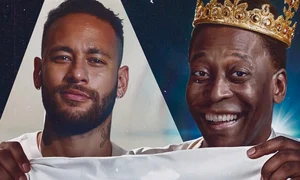 Neymar si Pele (Facebook) jpg